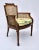 Mid 20th Century Louis XVI Style Caned Faux Bamboo Chair For Sale - Image 5 of 11