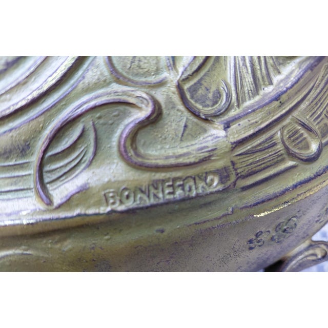 Bronze Planter by Claude Bonnefond, 1890s, in Very Good conditions. Designed 1890 to 1919