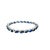 Blue Sapphire Diamond 18k White Gold Bracelet For Sale In Los Angeles - Image 6 of 6