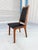 Mid Century Walnut and Vinyl Dining Chairs by Brown Saltman For Sale In Los Angeles - Image 6 of 7