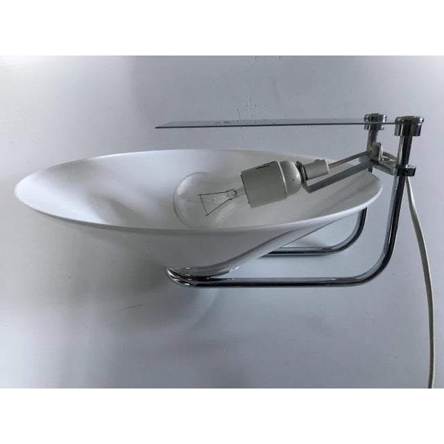 Swedish Acrylic and Chrome Wall Sconces by Nafa, 1970s, Set of 2 For Sale - Image 6 of 10