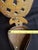 18th C Rare Museum Grade Antique Brass Double Crusie Phoebe Lamp Huge 8.5" Pierced Backplate Marked For Sale - Image 4 of 16