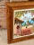 Fabulous small scale wood framed oil painting of Puerto Vallarta by Mario Lopez Torres. Beautifully depicting in vibrant...