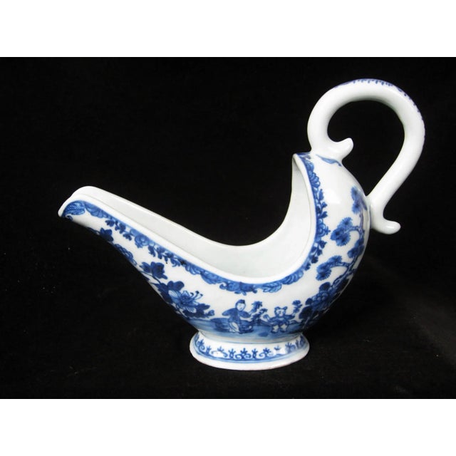 Late 18th Century 18thC Chinese Export Qianlong Sauce Boat c.1790 For Sale - Image 5 of 12