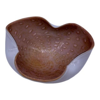 Vintage Murano Glass Bowl For Sale