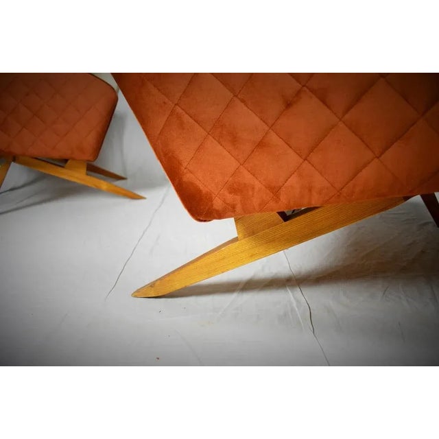 Set of Mid-Century Italian Armchairs, 1965 For Sale - Image 9 of 13