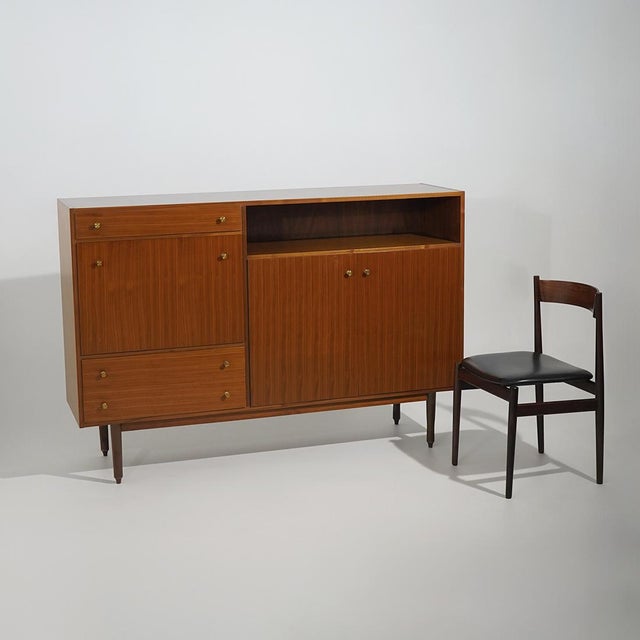 Wooden Sideboard with Integrated Bar, 1960s For Sale - Image 15 of 16