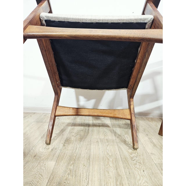 Lounge Chairs, Ottomans and Coffee Table by Heinz Heger for PGH Erzgebirgisches Kunsthandwerk, 1960s, Set of 5 For Sale - Image 18 of 18