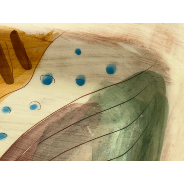 Vietri Toscana Square Platter / Wall Art For Sale - Image 10 of 12