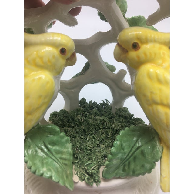 Italian Love Birds in Trellis For Sale - Image 4 of 10