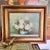 French Vintage Signed Floral Still Life Painting in Gilt Frame For Sale - Image 3 of 13