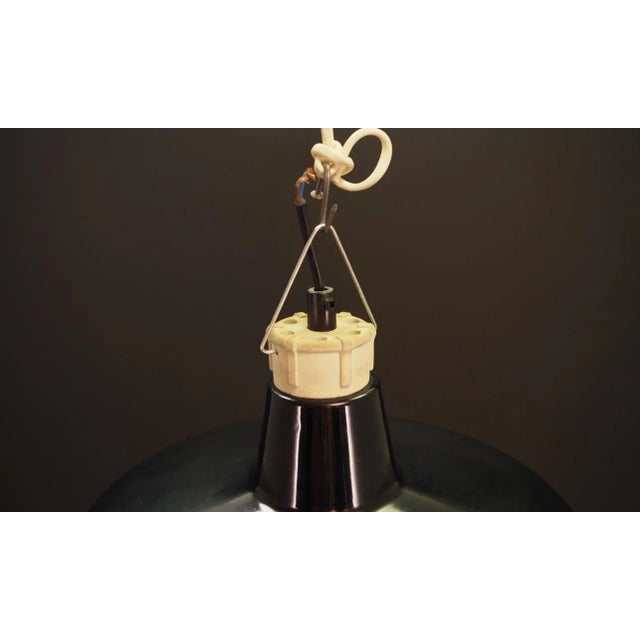 1960s Danish Black Pendant Lamp, 1960s For Sale - Image 5 of 8