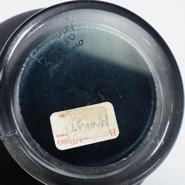 Vintage Ercole Barovier - Barovier & Toso Barbarico Vase 1951 For Sale - Image 9 of 9