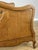 Brown Vintage French Louis XVI Double Bed Frame in Carved Oak For Sale - Image 8 of 15