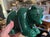 1980s Malachite (From Congo) Bear Beautiful Malachite Bear Statue. Deep Green Colors. For Sale - Image 5 of 7