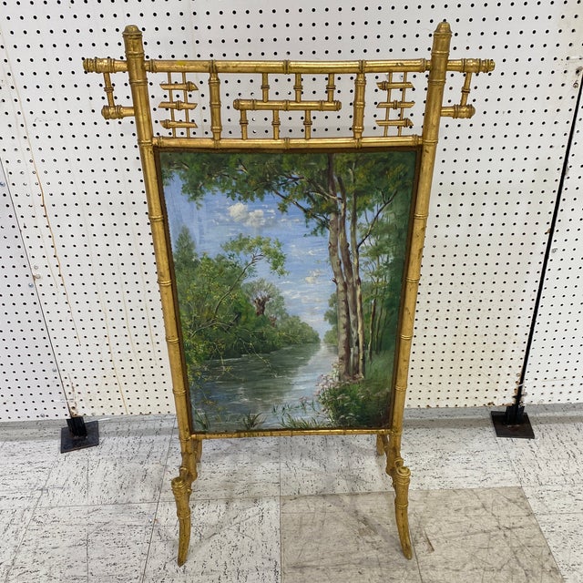 Highly decorative, this decorative firescreen adds a touch of glam and femininity to a contemporary study, living room, or...