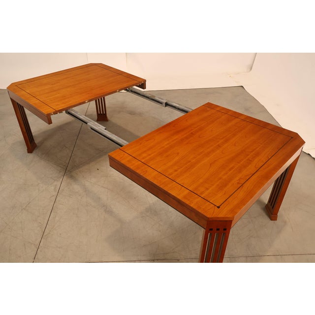 Stickley 21st Century Collection Cherry Dining Table For Sale - Image 9 of 18