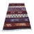 1980s Southwestern Burgundy Striped Kilim For Sale