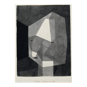 Paul Klee 'Rough Cut Head' Archival Pigment Print Unframed Reproduction
