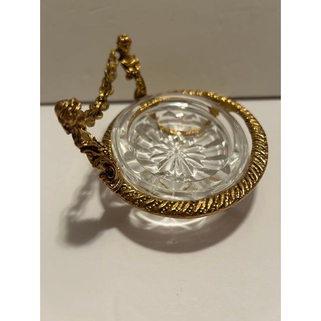 Hollywood Regency Ormolu Soap Dish For Sale - Image 4 of 12