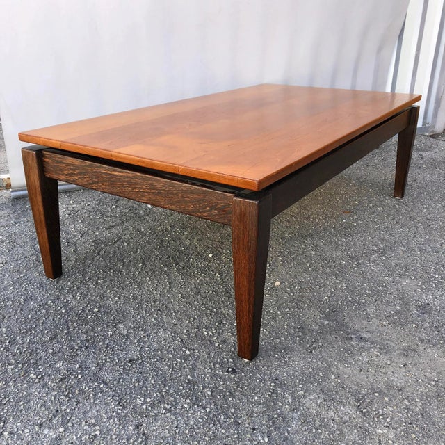 Vintage Mid Century Modern Custom Crafted Coffee Table For Sale - Image 13 of 13