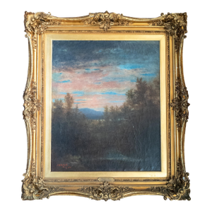 19th Century American Luminist Hudson River School Painting by Asa Weston Twitchell