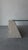 Architectural Unfilled Travertine and Glass Coffee Table For Sale - Image 9 of 9