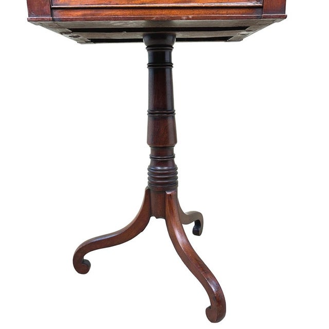 Georgian Mahogany Rectangular Lamp Table, 1810 For Sale - Image 10 of 11