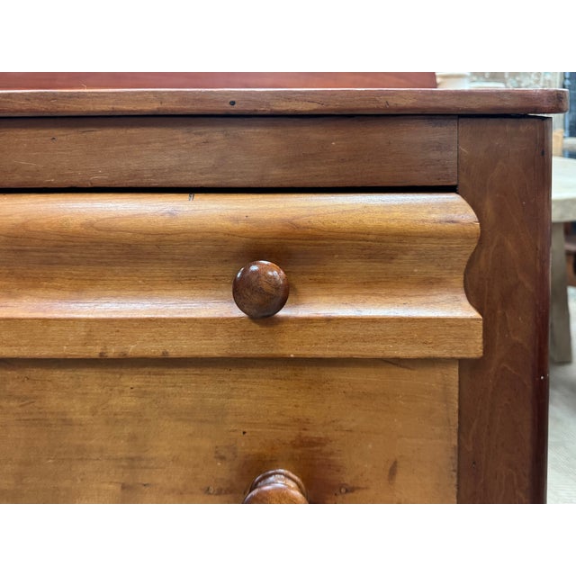 Wood Mid-19th Century Cherry Dresser For Sale - Image 7 of 16