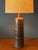 Table lamp by Jane and Gordon Martz for Marshall Studios. Unique glaze with incised detail.