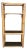Mid Century Faux Bamboo Etagere For Sale