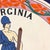 Large Vintage Cotton State Flag of Virginia For Sale In Los Angeles - Image 6 of 7