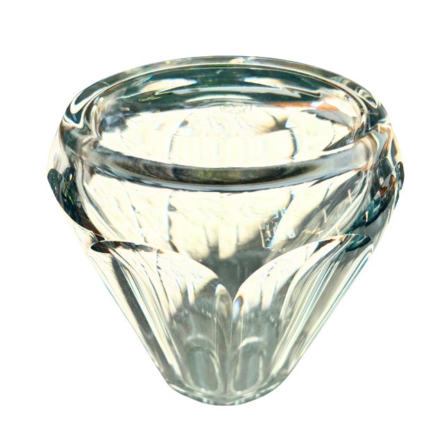 Transparent 1960s Mid-Century Modern Baccarat Talleyrand Crystal Decanter and Double Old Fashioned Glasses, 5 P. - 4 pcs For Sale - Image 8 of 9