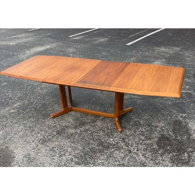Wood Danish Modern Teak Dining Set For Sale - Image 7 of 17