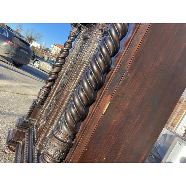 Renaissance Oak Cabinet, 1870s For Sale - Image 16 of 18