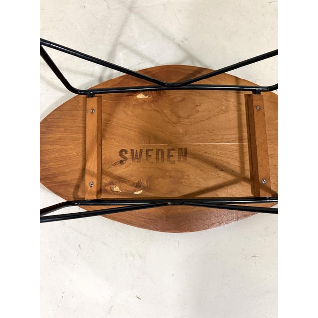 Tibro Stool from Ulferts Möbler, Sweden, 1950s For Sale - Image 10 of 13