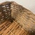 Mid-Century Appalachian Split Oak & Hand-Twisted Willow Gathering Basket With Bentwood Handle For Sale - Image 11 of 12