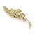 This is a large impressive and detailed design brooch pin. It is exquisitely crafted from 14k yellow gold with a fine...