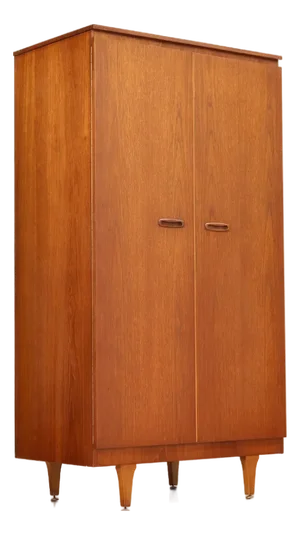Mid Century Armoire Wardrobe by Stonehill Furniture