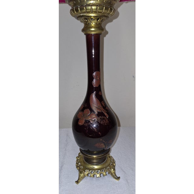 Metal Antique Table Lamp by Lamplove, 1890s For Sale - Image 7 of 12