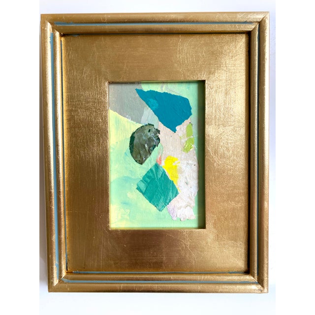 Abstract "Around Florida" 2025 Framed Mini Painting by Jessalin Beutler For Sale - Image 3 of 3