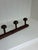 Early 20th Century Antique Faux Bamboo Five Peg Coat Rack, Circa 1900 For Sale - Image 5 of 12