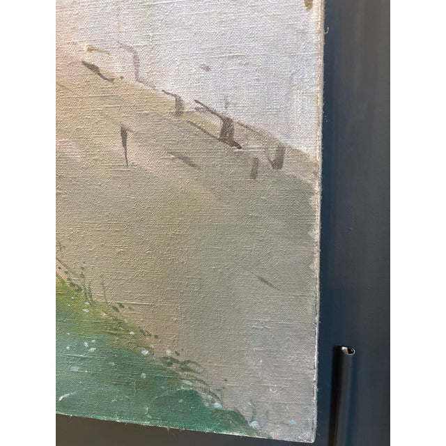 "Woman Walking" Realist Figurative Oil on Canvas by Liang Hongli, 2005 For Sale - Image 13 of 13