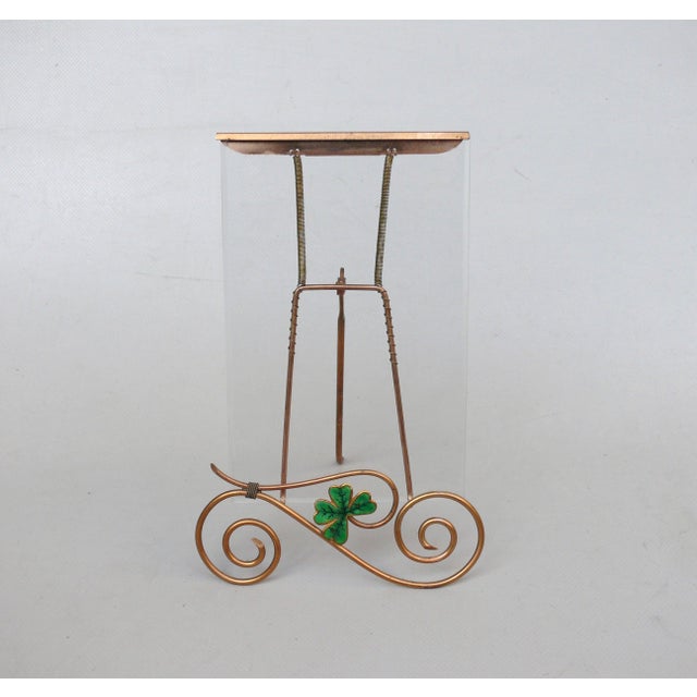 Antique Art Nouveau Picture Frame in Brass, Germany, 1890s For Sale - Image 4 of 11