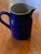 Ceramic Vintage French Water Pitchers Digoin Grespots # 0, 2 , 4, Cobalt Blue Glaze Farmhouse Set of 3 For Sale - Image 7 of 12