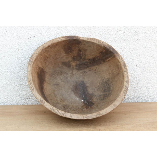 Wood Original Rift Valley Wooden Bowl For Sale - Image 7 of 10