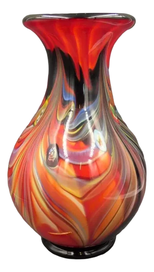 Italian Vase in Murano Glass, 1950