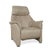 Himolla Cumuly 4215 Leather Armchair Beige Cream with Manual Reclining Function For Sale - Image 18 of 18