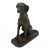 Mid Century Traditional Bronze Sporting Dog For Sale