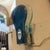 Two 1960s. Space Age Steel and Blue and Verde Nilo Glass Wall Sconces by Veca For Sale - Image 6 of 15